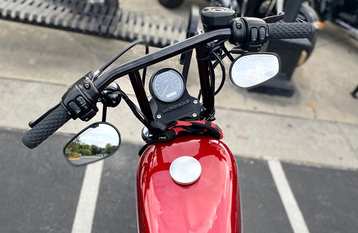 stock sportster handlebars