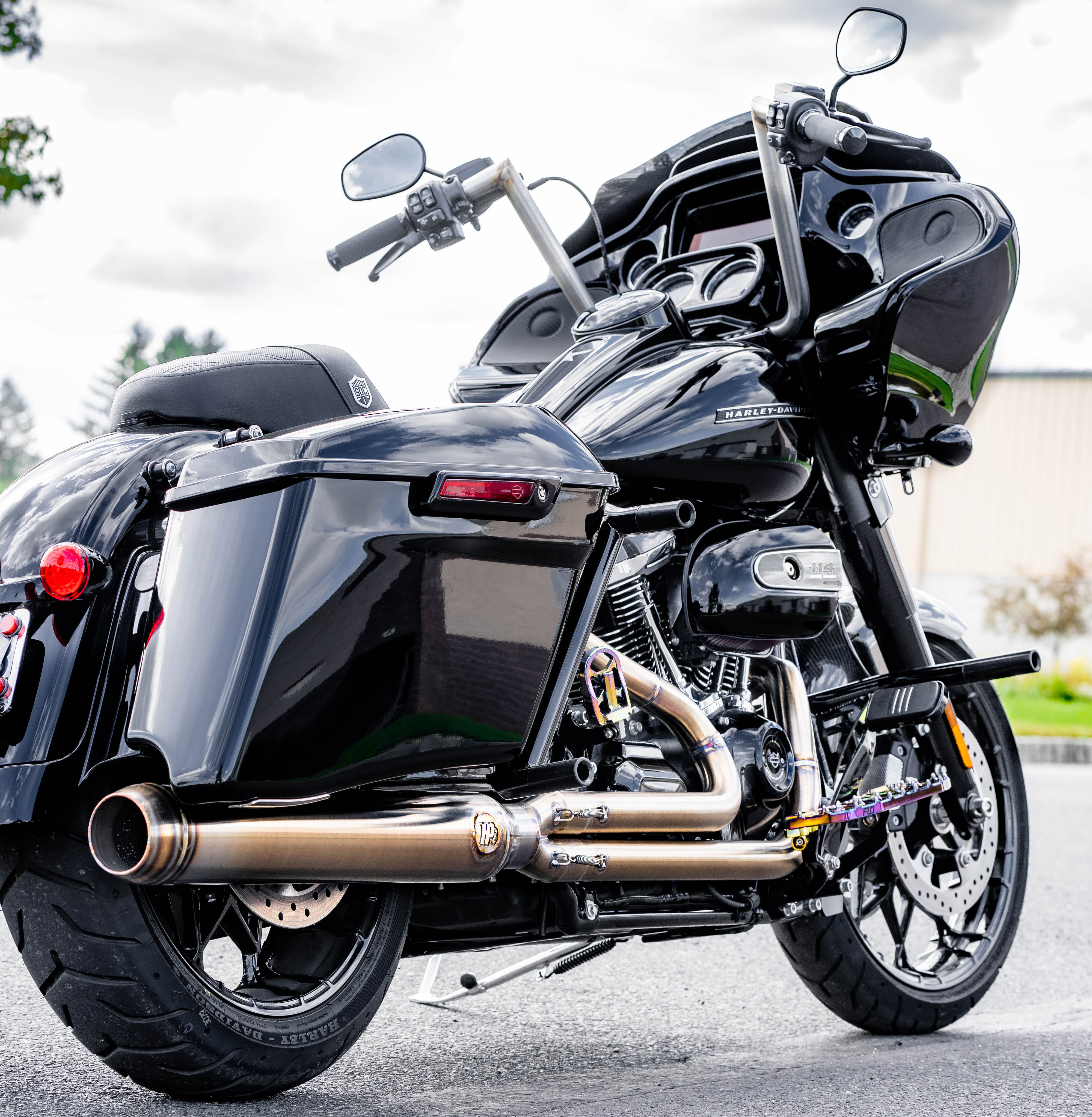 2020 road store glide exhaust