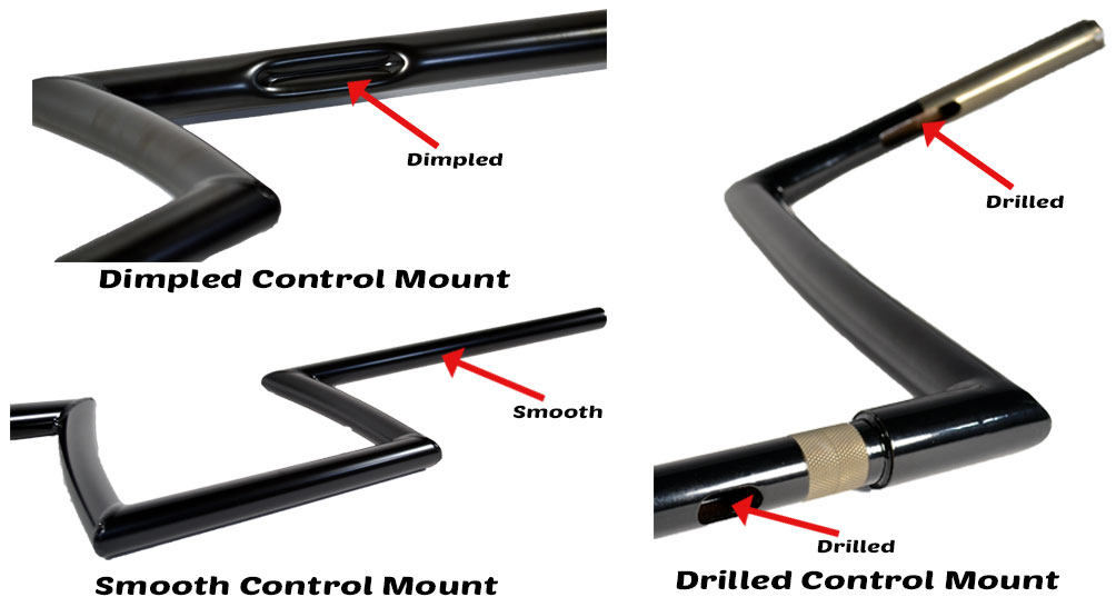 types of cycle handle